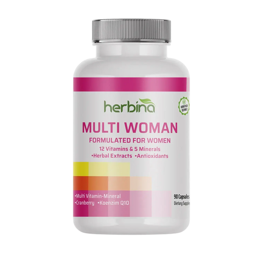 Herbina Multi Woman Kadınlara Özel Multivitamin Mineral 90 Kapsül