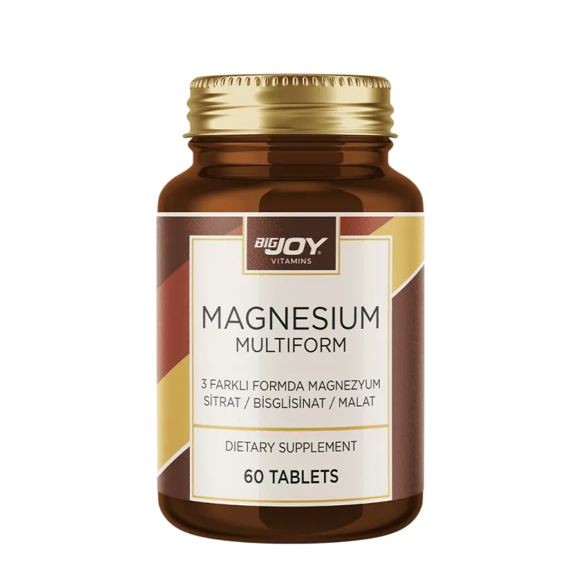 Bigjoy Vitamins Calcium Magnesium Zinc (Kalsiyum Magnezyum Çinko) 90 Tablet