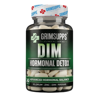 Grimsupps DIM Kalsiyum D-Glukarat, Çinko, Selenyum ve Bitkisel Ekstraktlar 30 Tablet