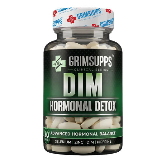 Grimsupps DIM Kalsiyum D-Glukarat, Çinko, Selenyum ve Bitkisel Ekstraktlar 30 Tablet